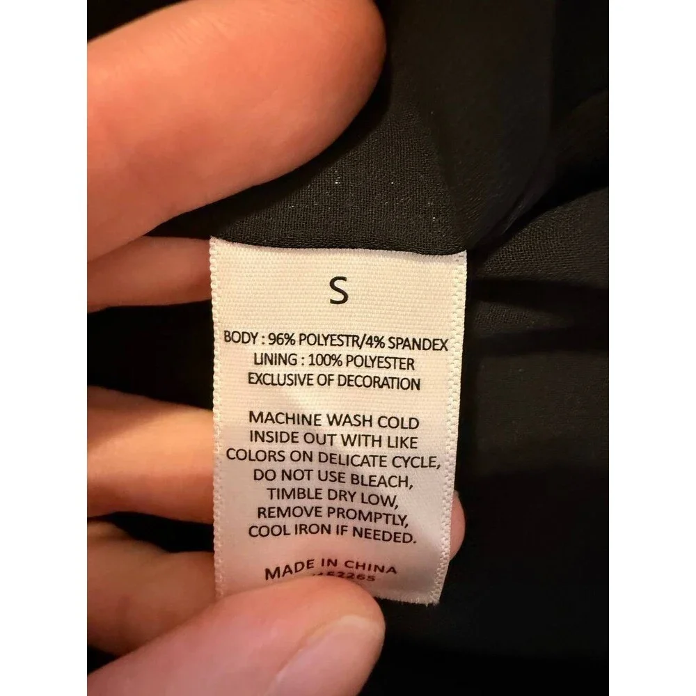 X by Gottex Satin Bomber Jacket – Black – Size 1 (Runs Small) – NWT – $39.99 - Picture 9 of 10